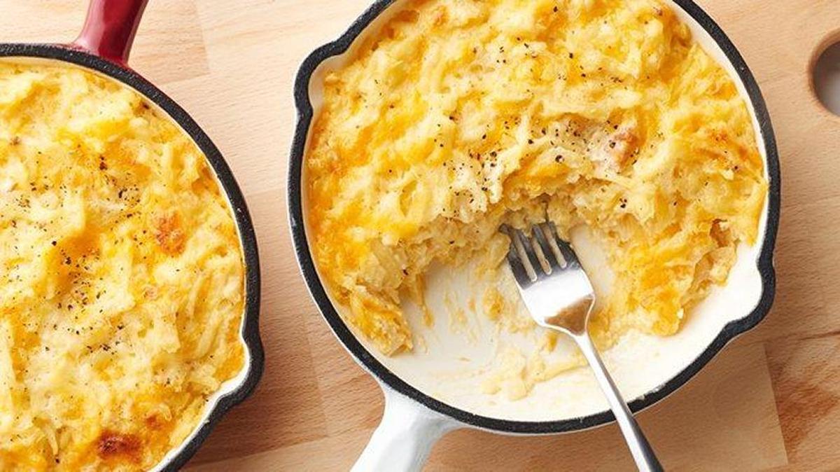 A copycat recipe for Cracker Barrel’s Hashbrown Casserole.