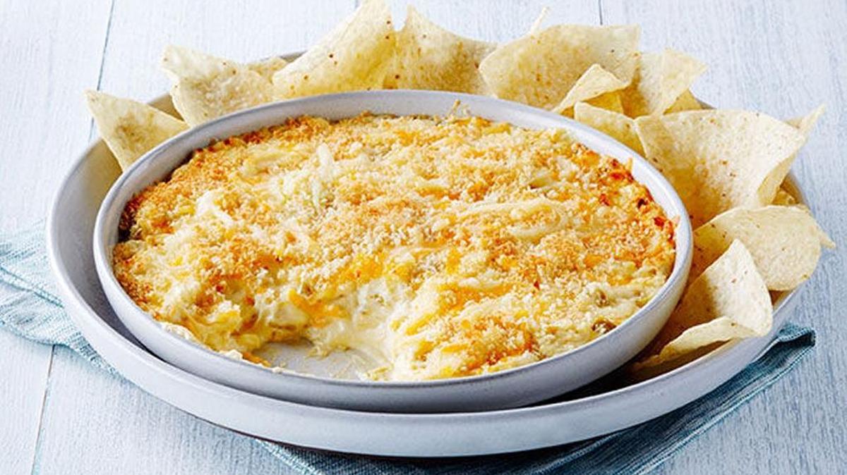 Hot Parmesan Green Chile Pepper Dip