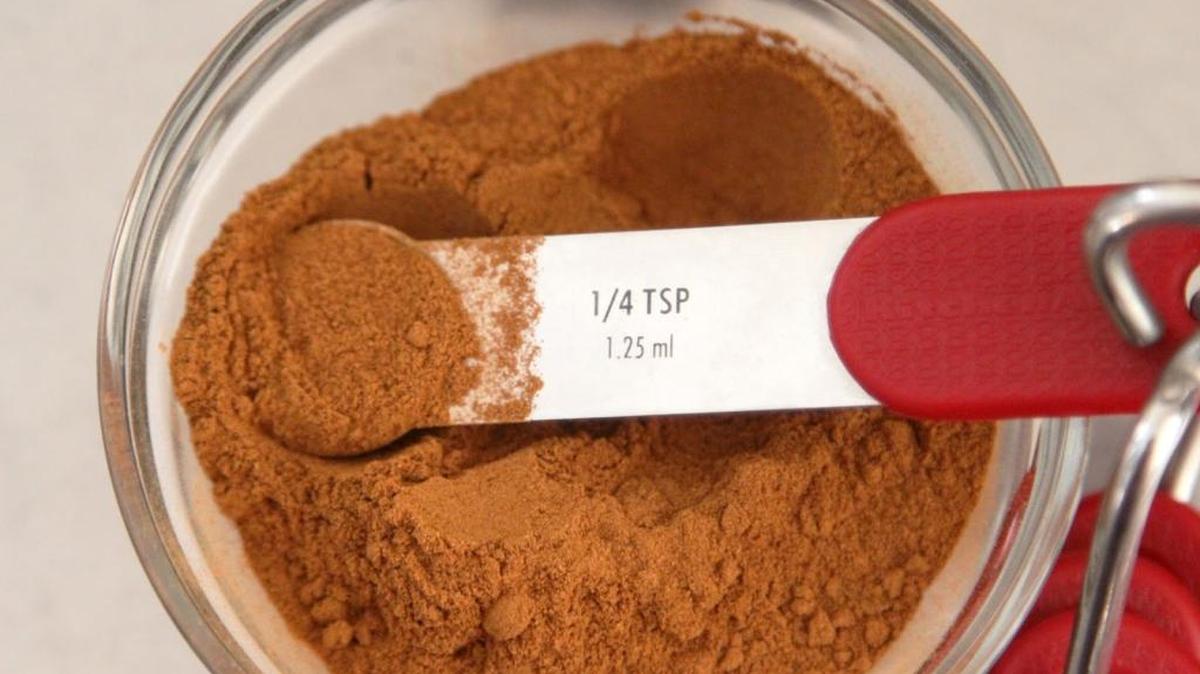 Be exact when measuring spices in cookie recipes you want to double.