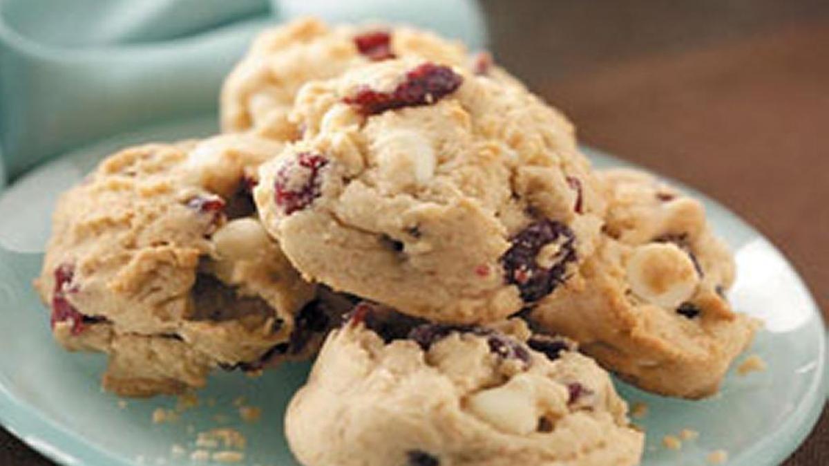 White Chocolate Cranberry Cookies