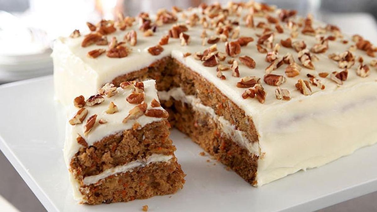 Best Carrot Cake starts with a box of spice cake mix.