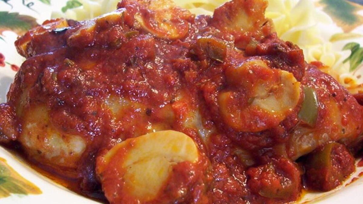 Slow-Cooker Chicken Cacciatore