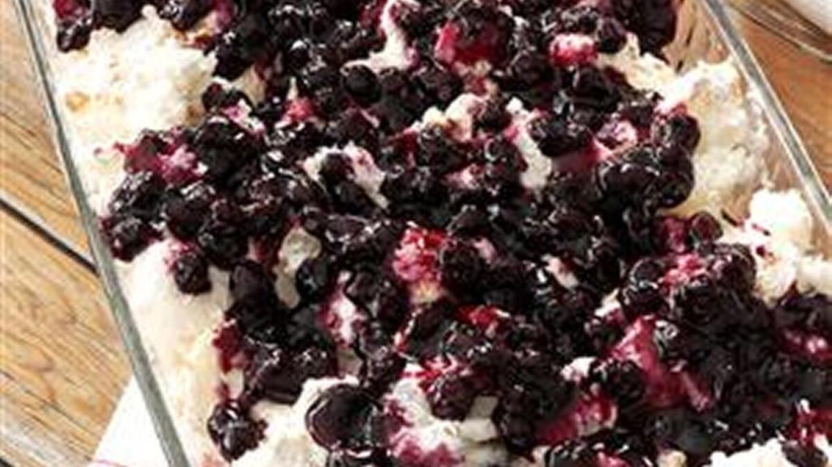 Blueberry Angel Dessert