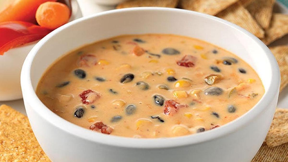 Spicy Mexican Cheese and Bean Dip