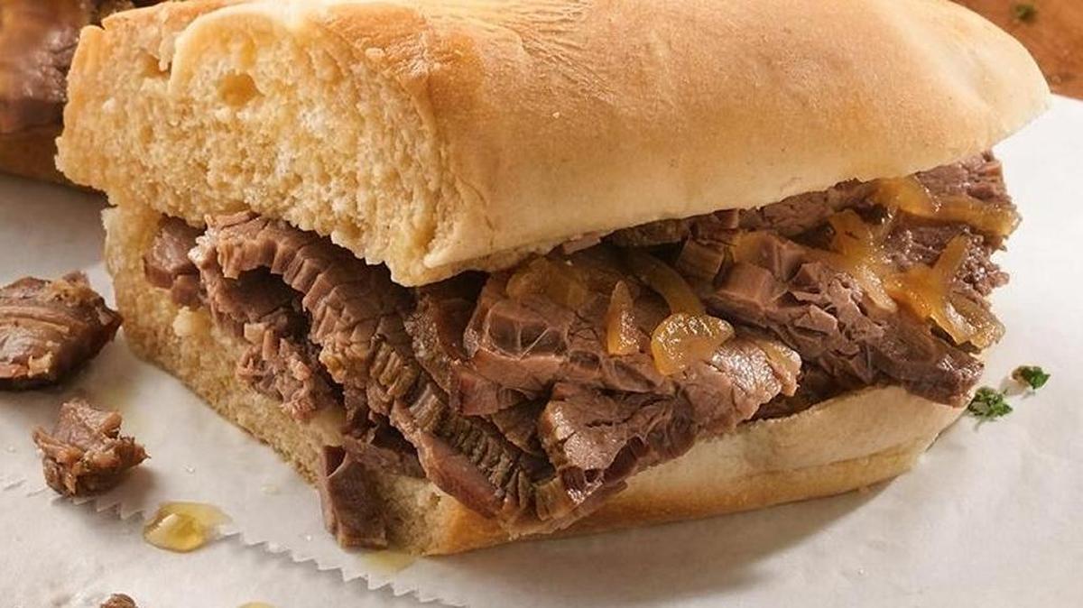 Make french dip sandwiches easily in the slow cooker.