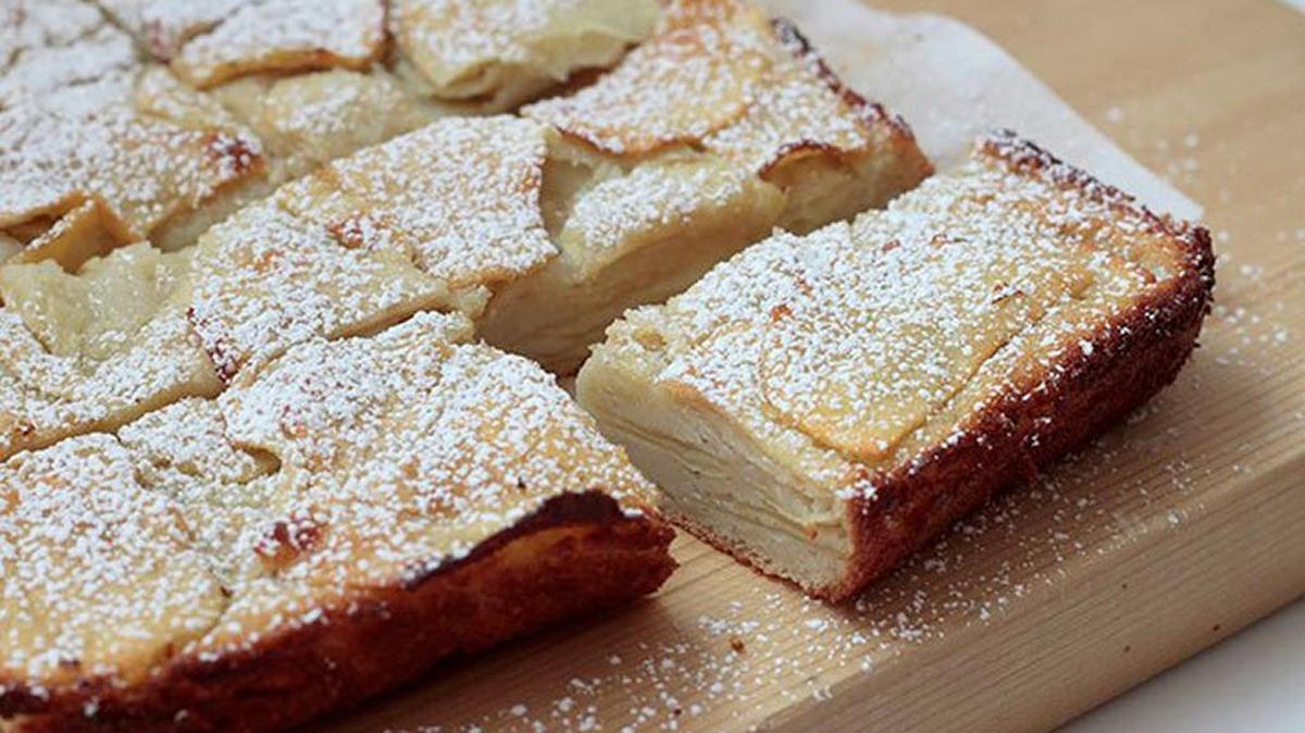 Dorie Greenspan’s Custardy Apple Squares