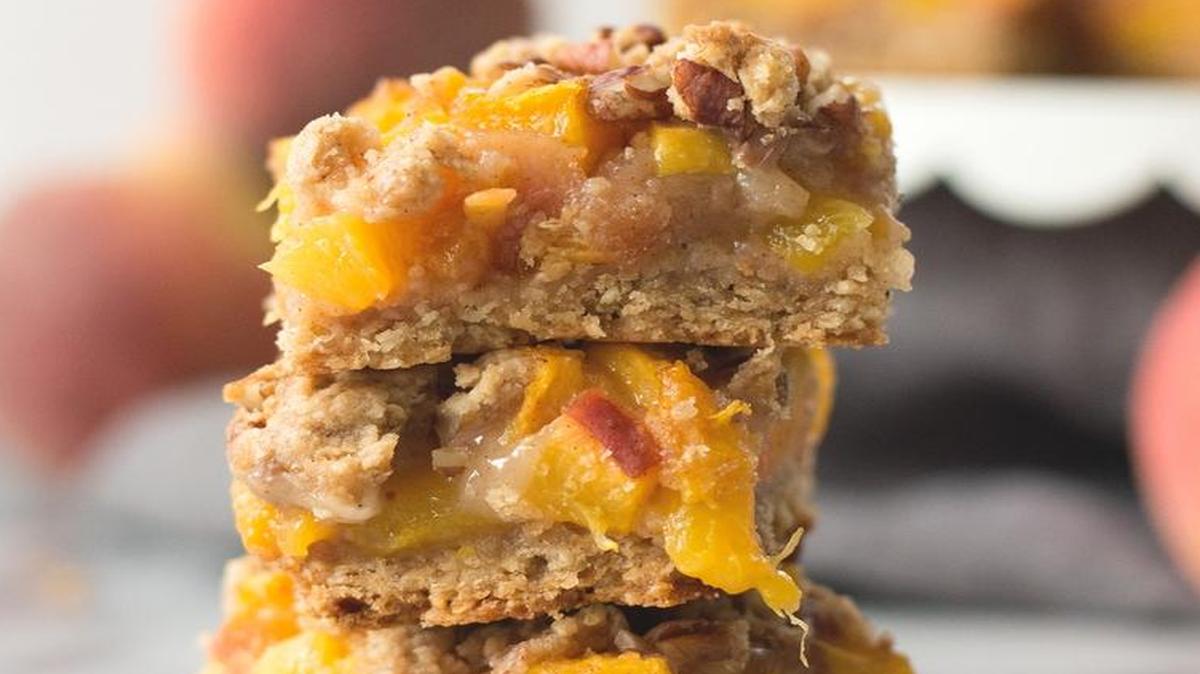 Peach Pie Bars