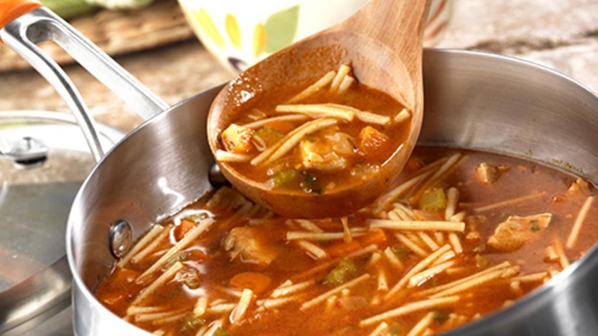 
Make a pot of Spaghetti Soup for a weeknight dinner.
