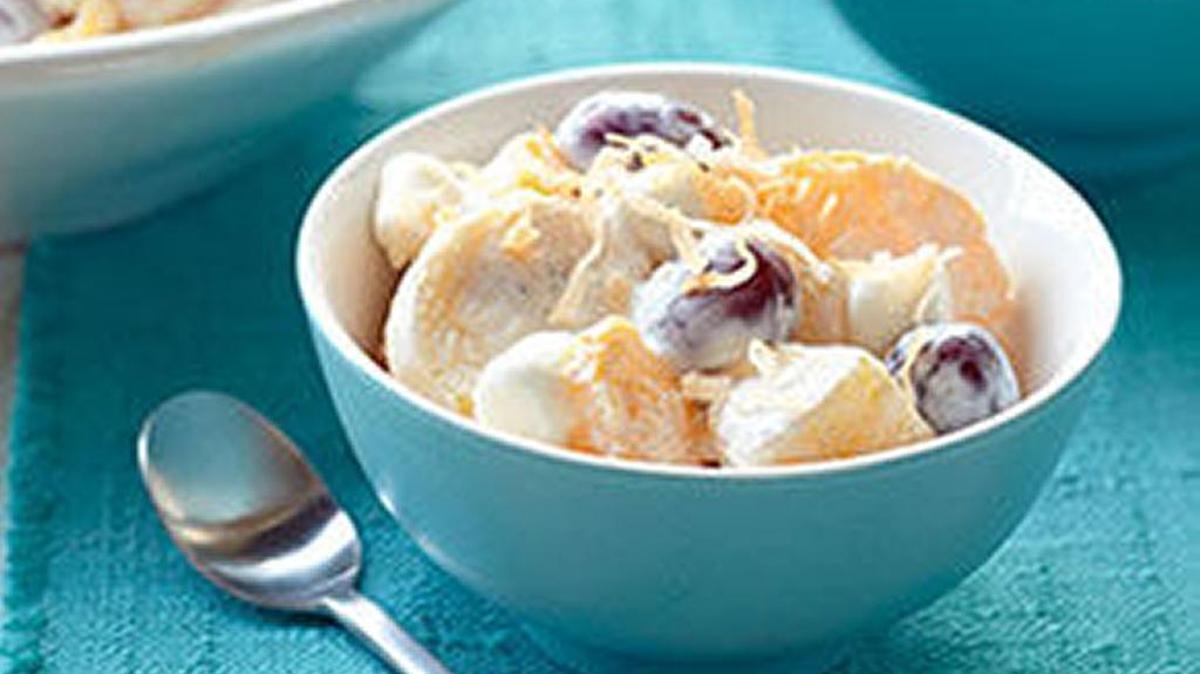 Creamy Coconut Fruit Salad