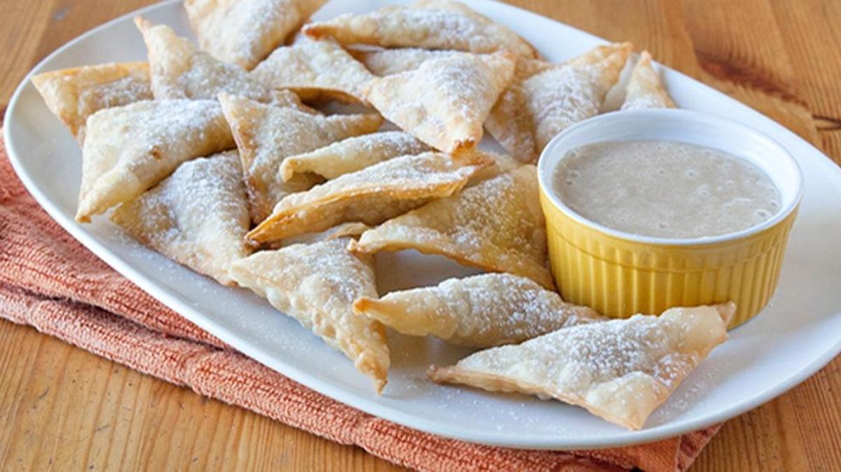 Pumpkin Pie Wontons