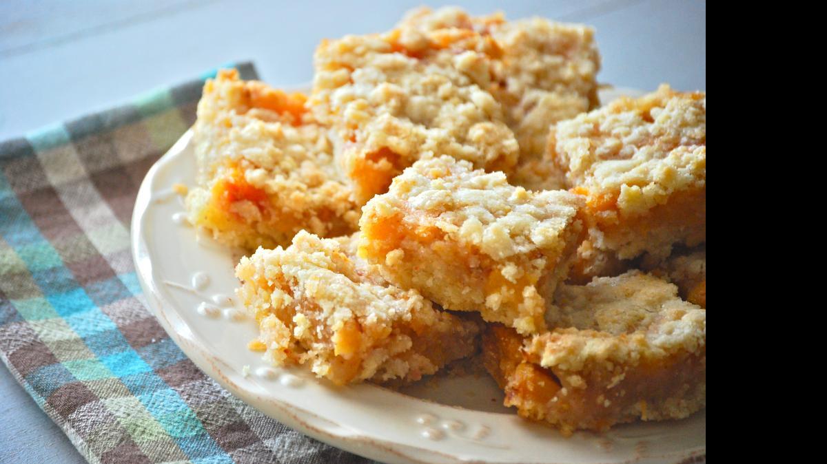 
Peach Crumb Bars
