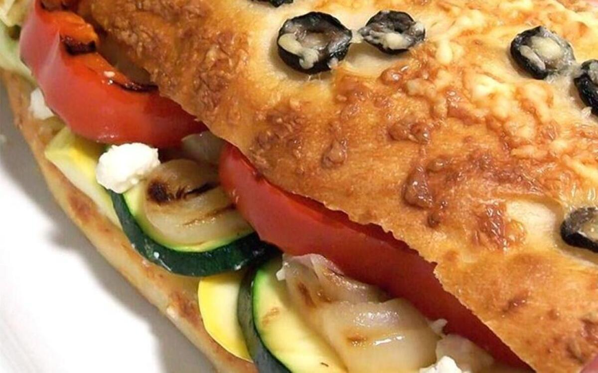 Grilled California Veggie Sandwich