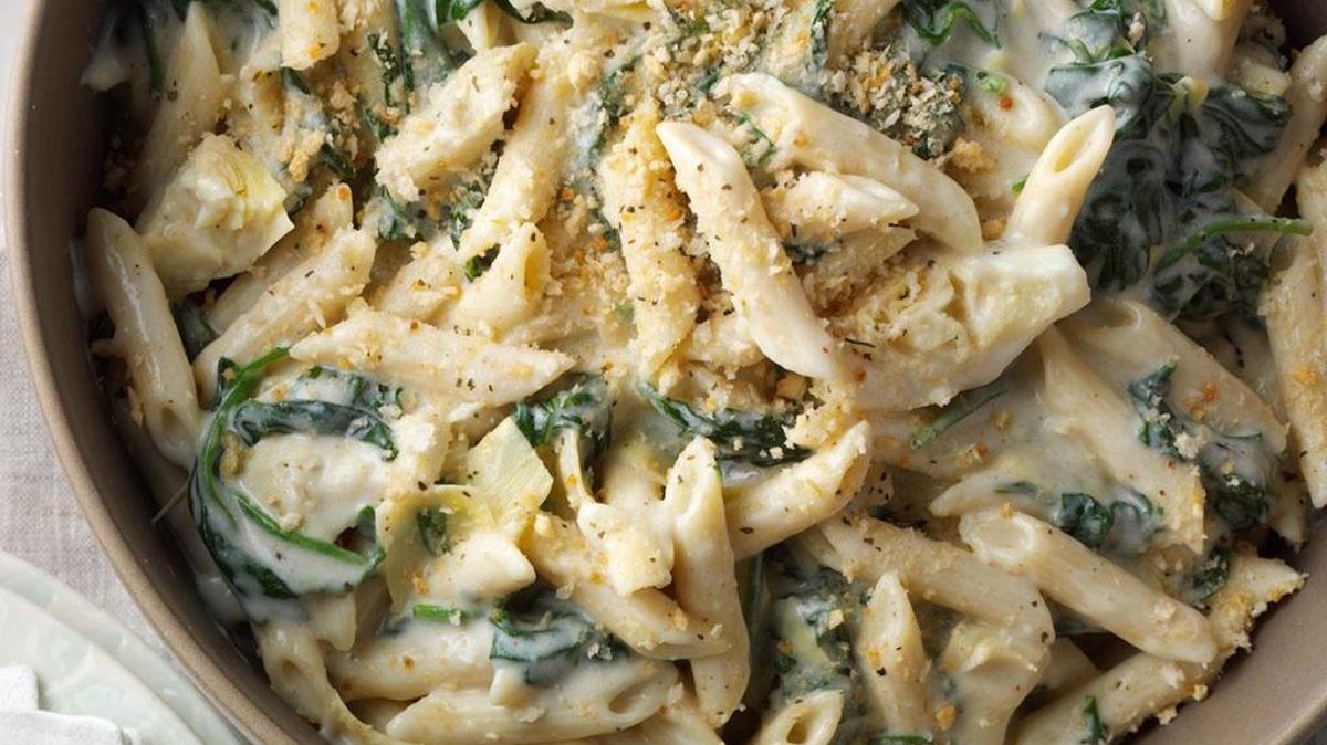 Artichoke Florentine Pasta