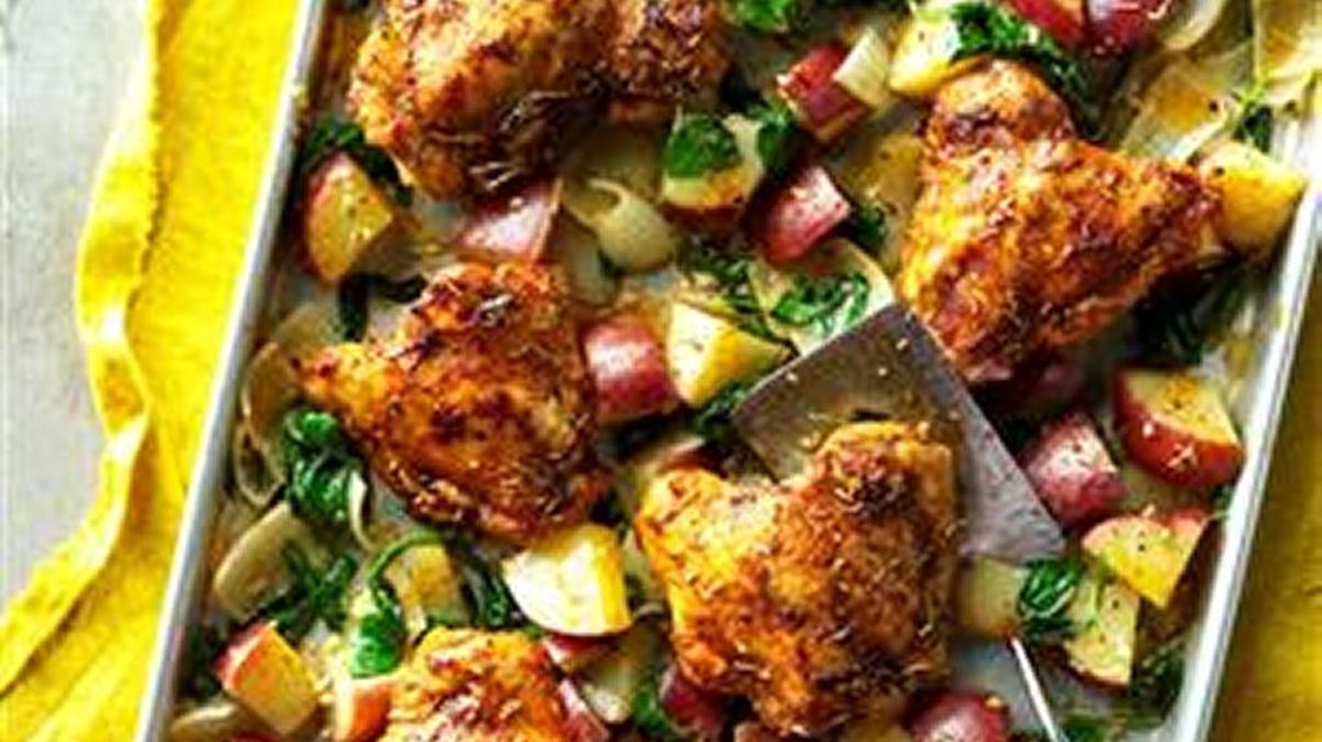 Pan-Roasted Chicken and Vegetables