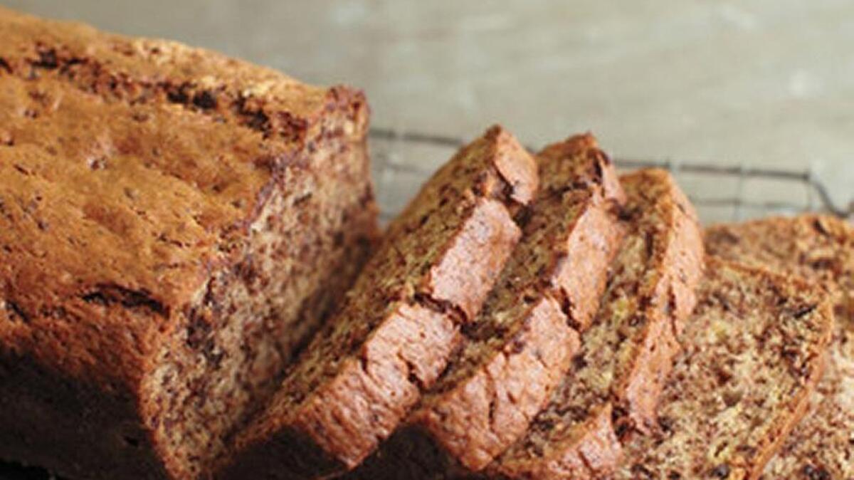 Martha Stewart’s Banana-Chocolate Bread