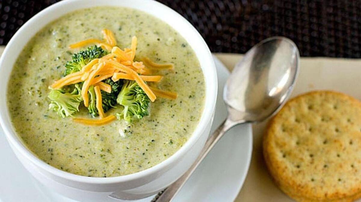 Creamy Broccoli-Cheddar Soup
