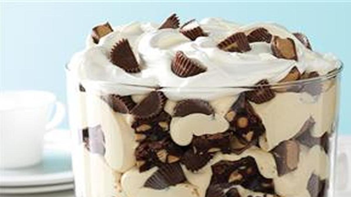Peanut Butter Brownie Trifle recipe