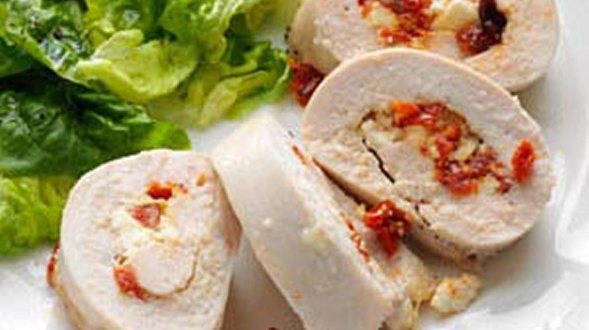 Mediterranean Stuffed Chicken Breasts