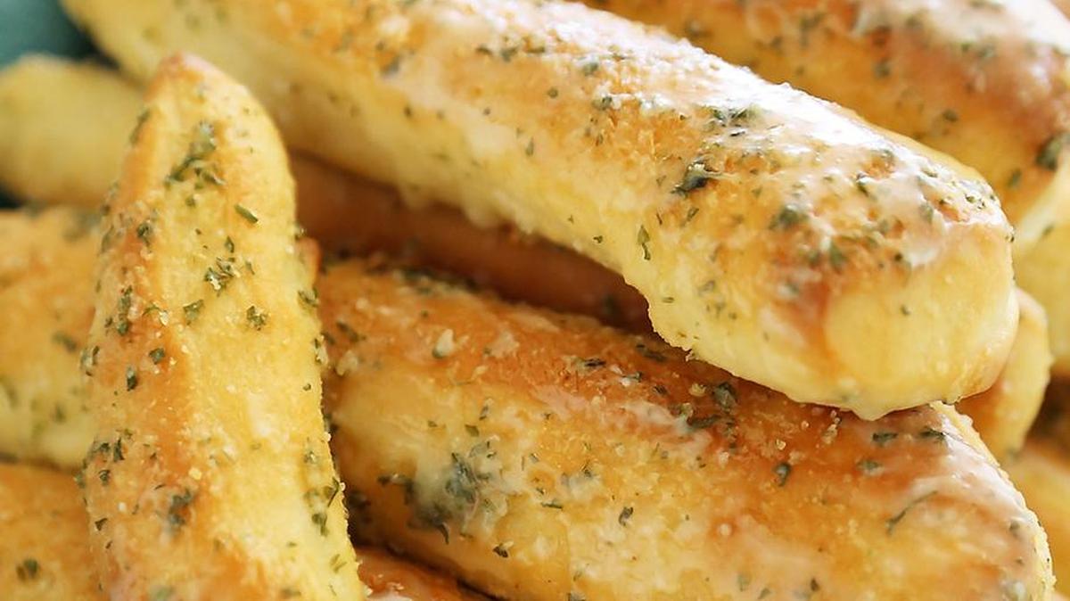 These breadsticks are soft and easy to make.