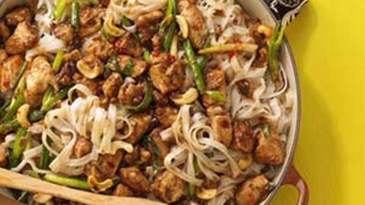 Cashew Chicken with Noodles