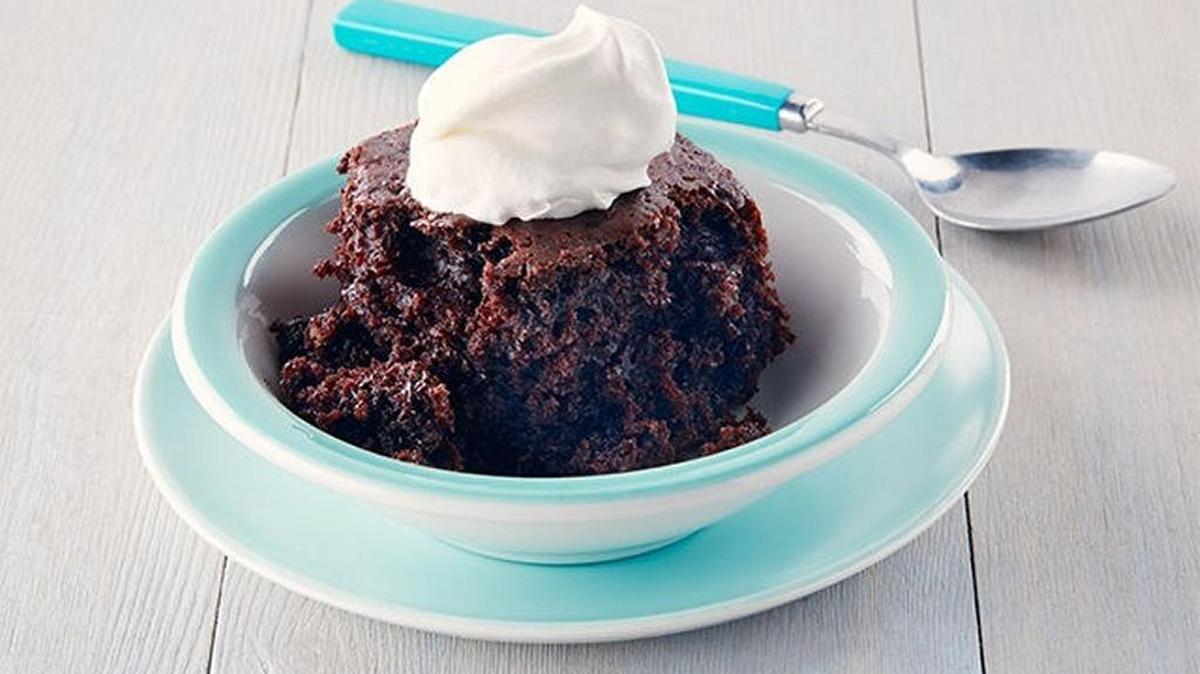Let a slow cooker do the work to make this chocolate cake.