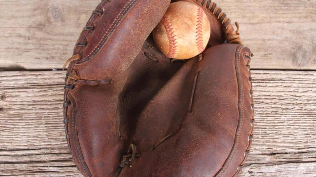 An old catcher’s mitt