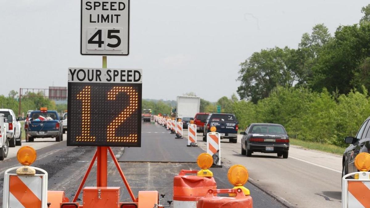 Lane construction won’t be happening any time soon on Interstate 57 south of Mount Vernon.