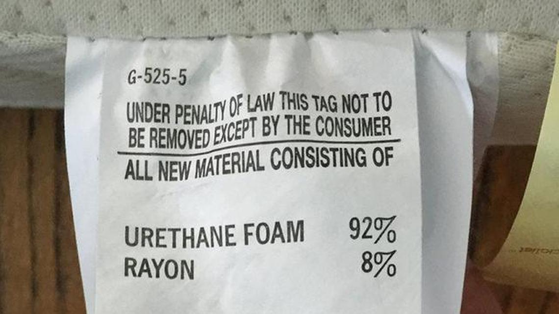 Can you really get arrested for tearing that tag off your mattress?