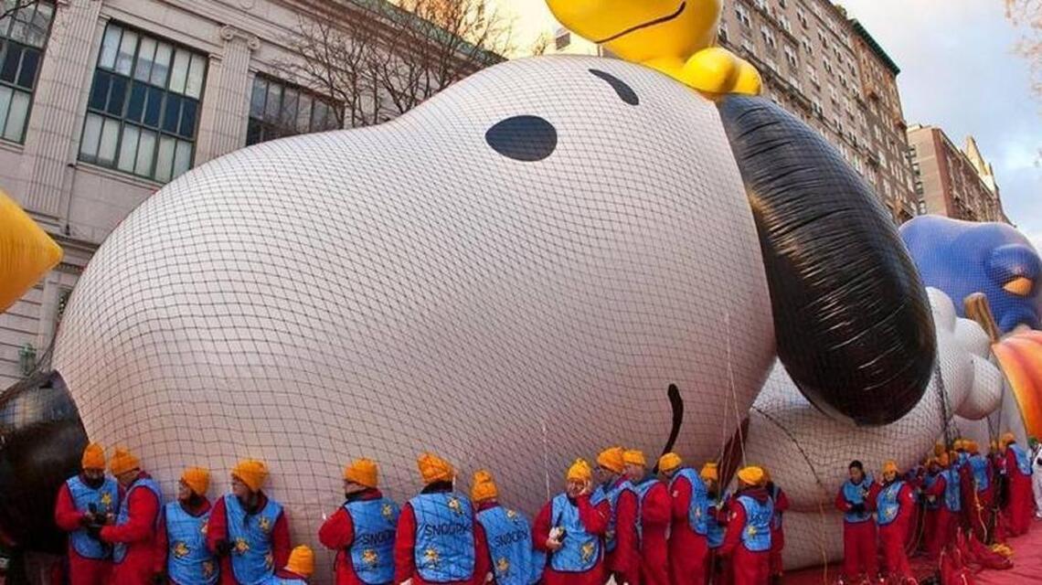 What happens to the helium in the Macy’s Thanksgiving Day Parade balloons?
