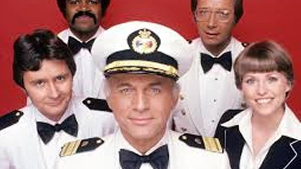 
The crew of “The Love Boat” included, clockwise from left: Fred Grandy, Ted Lange, Bernie Kopell, Lauren Tewes and Gavin MacLeod.
