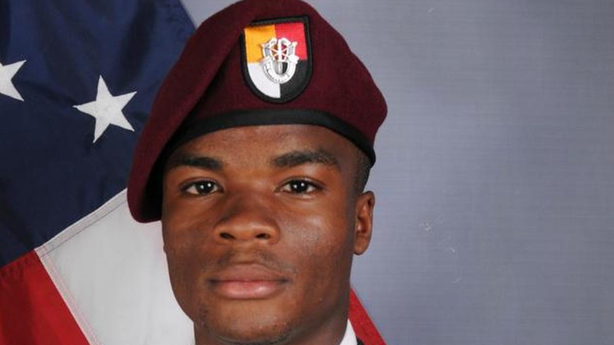 Sgt. La David Johnson, who was killed in an ambush in Niger, was a member of the U.S. Army’s 509th Parachute Infantry Regiment, which wears a maroon beret.