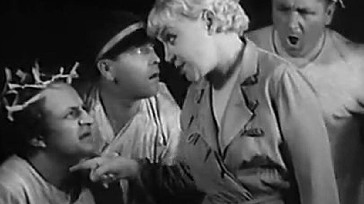 Mary White died in a car accident shortly after filming “Woman Haters” with the Three Stooges.