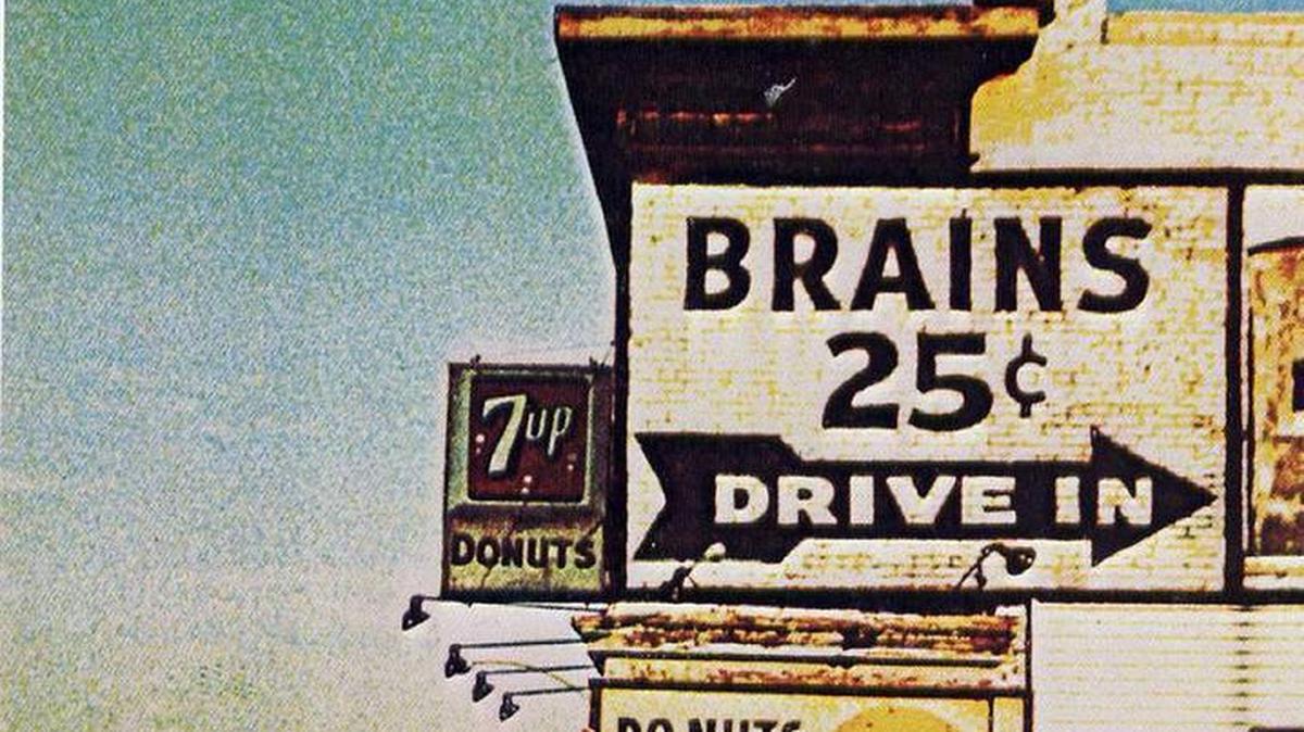 The Answer Man cannot forget a hilarious sign photographed by Wm. Stage, a St. Louis journalist who once published a book documenting the art of painted ads on old buildings.