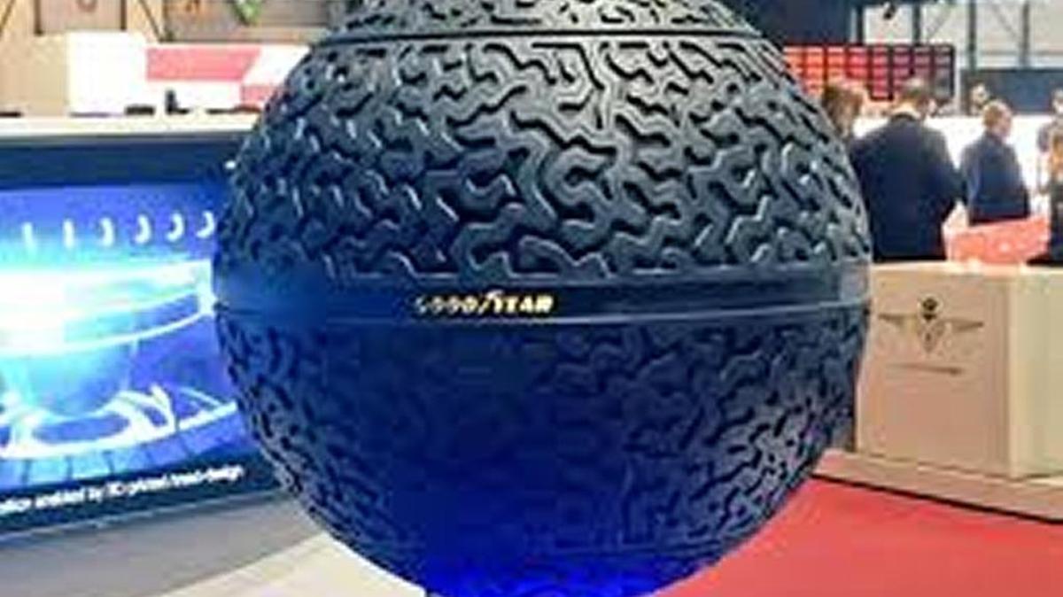 Goodyear’s Eagle-360 is ball-shaped.