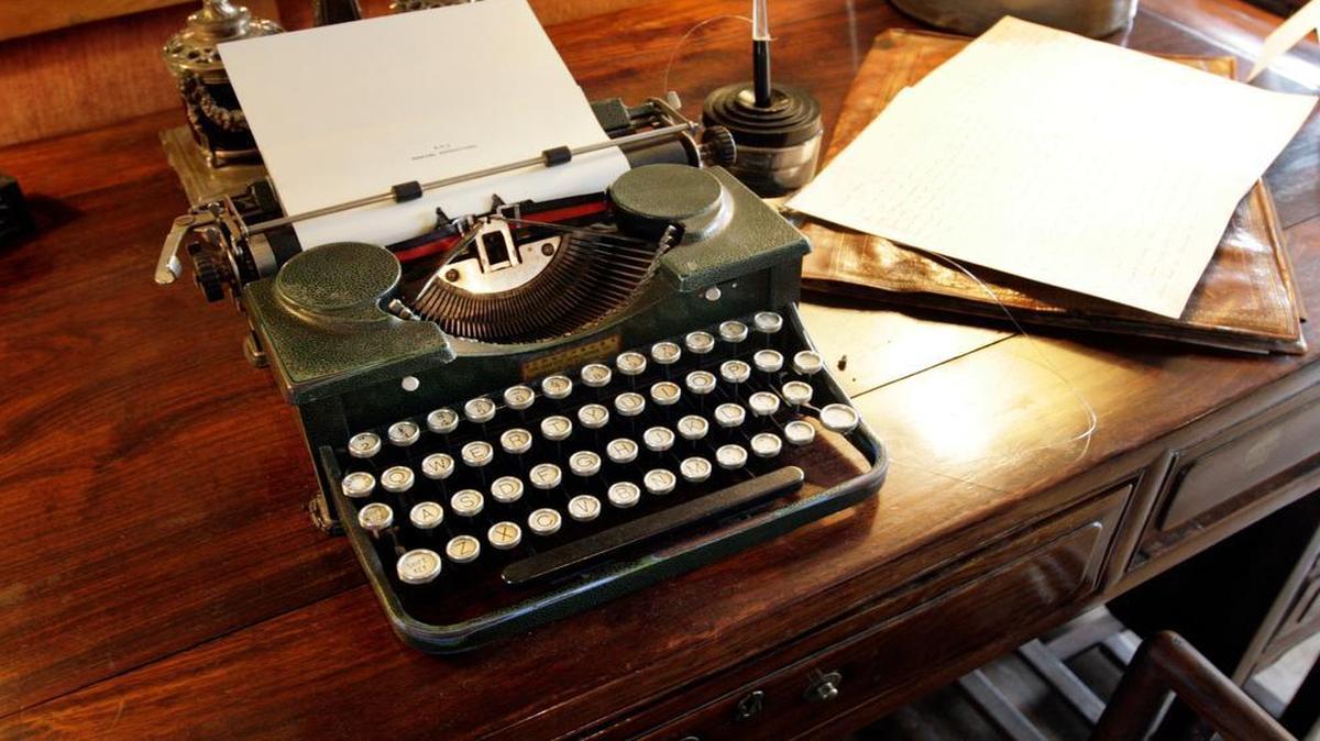 
Remember the typewriter?
