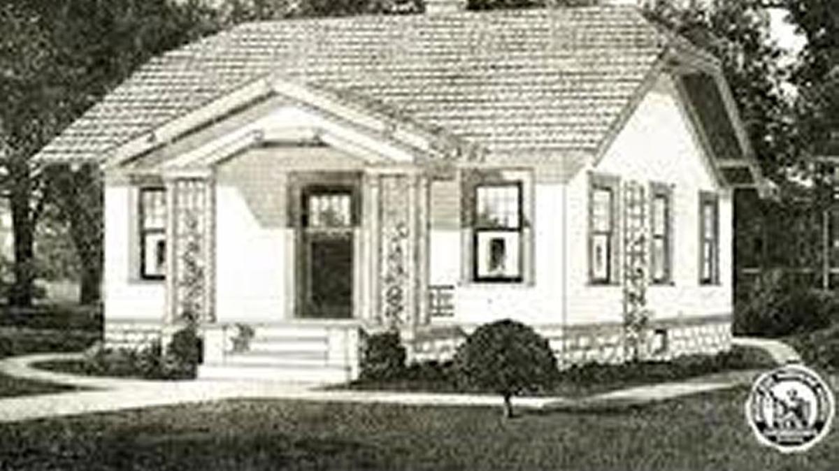 A home advertised in the Sears catalogue.
