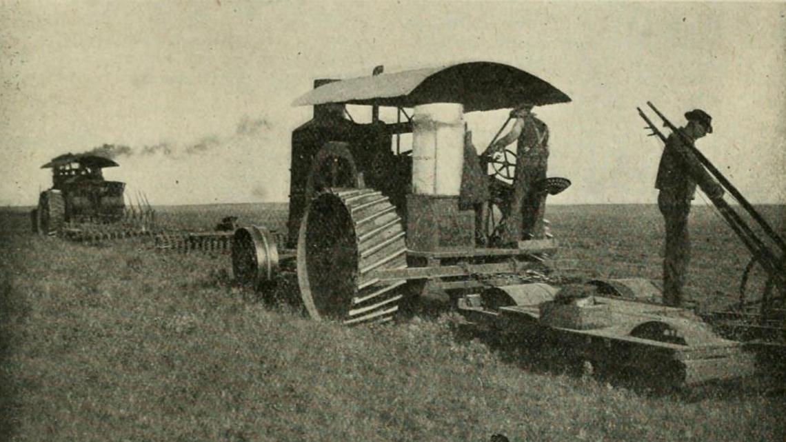 Tractors as we know them didn’t exist 100 years ago