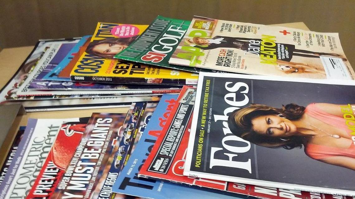 How can you make sure your old magazines are put to good use?