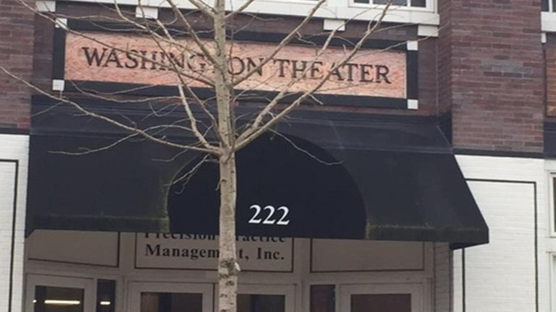 The building at 222 W. Main St. in downtown Belleville once housed the Washington Theater.