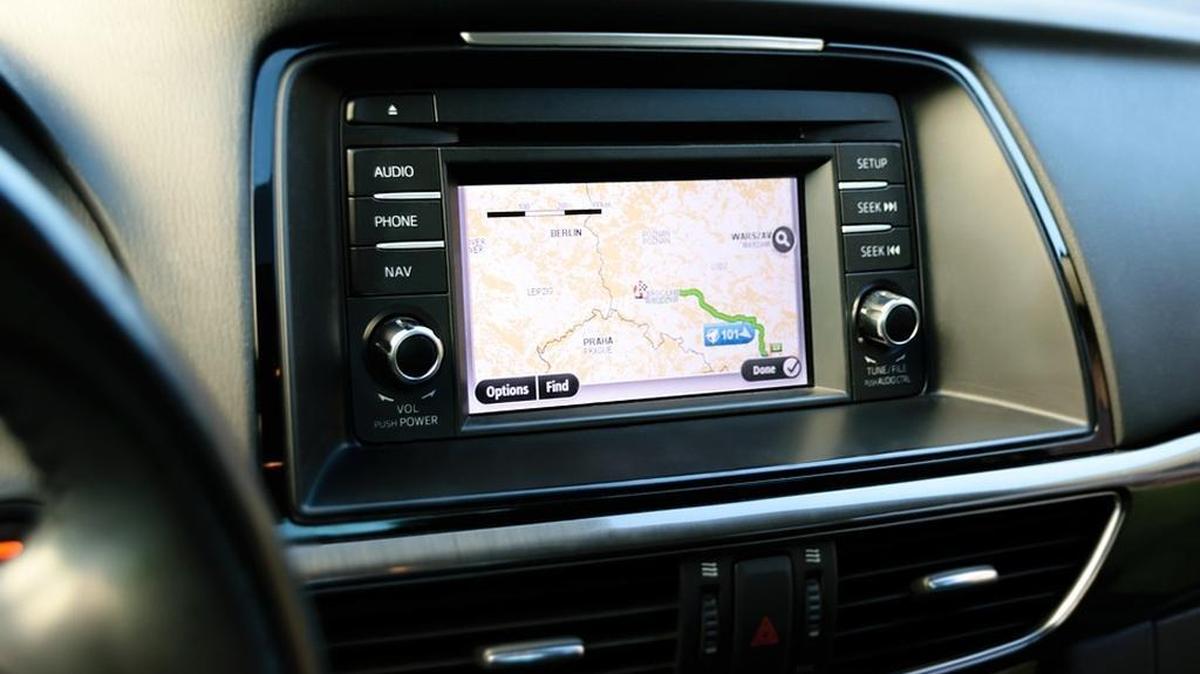An example of a car GPS