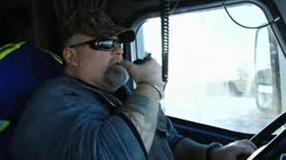 CB radios are still popular with over-the-road truck drivers.