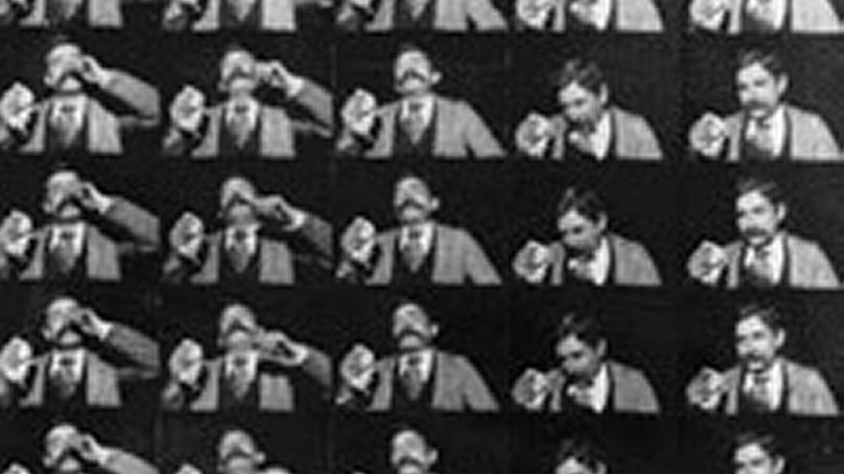 Edison captured Frank Ott’s sneeze, the first copyrighted motion picture in the United States.