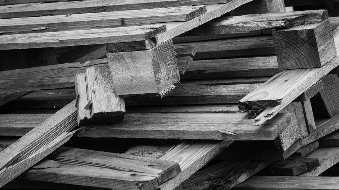 Avoid wooden pallets if you don’t know what they’ve been used for