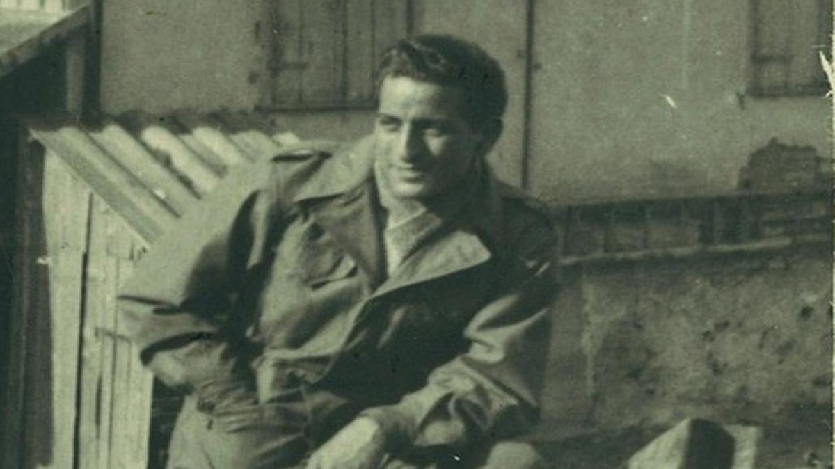 Tony Bennett during World War II. His real name is Anthony Dominick Benedetto.