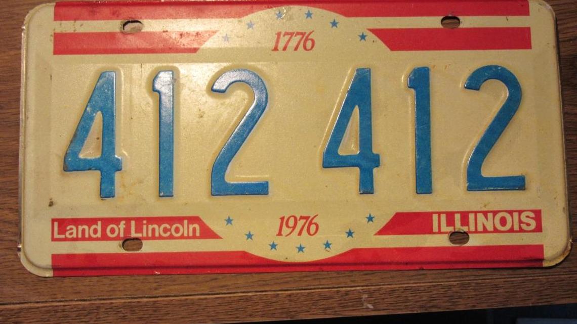The history of personalized license plates in Illinois