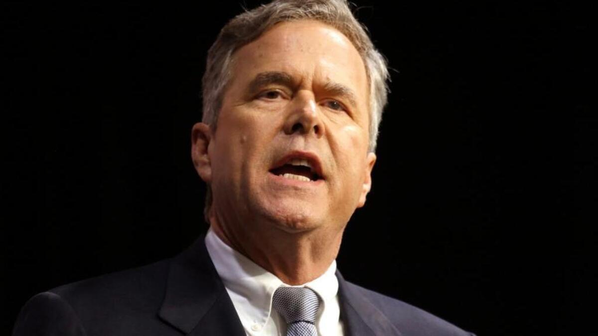 Jweb Bush is out of the Republican presidential race but still has millions in campaign contributions.