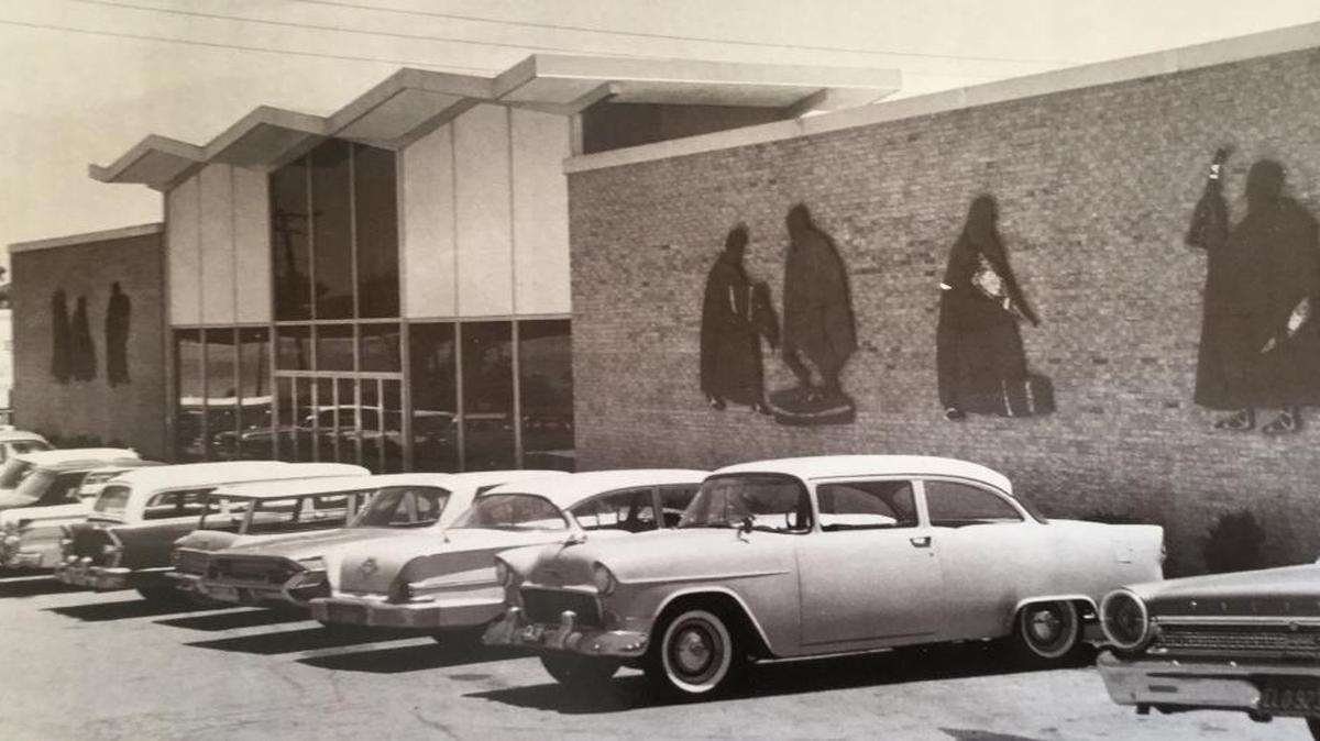 Augustine’s restaurant in the 1960s.