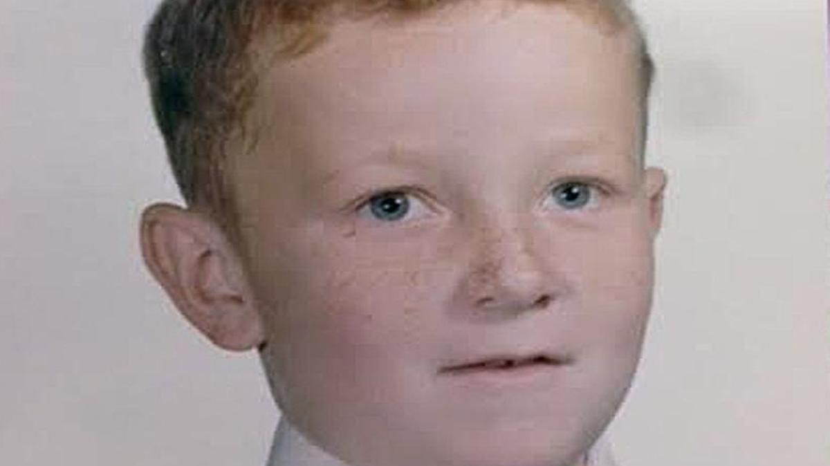 
Terry Mackin’s First Communion photo, circa 1966.
