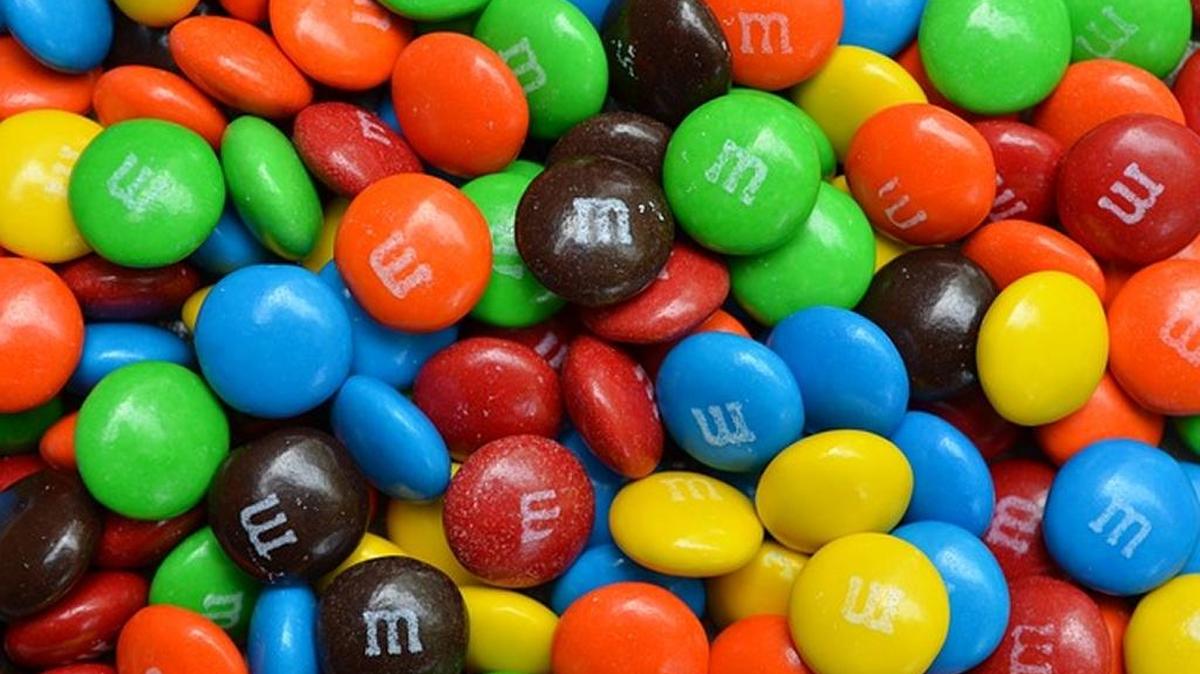 Terry can’t eat just one M&M. He calls them “vitamins.”