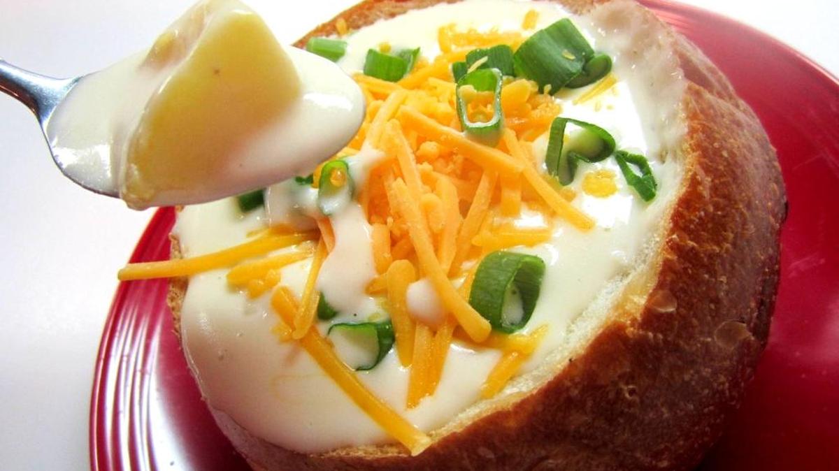 What’s a great addition to a bowl of hearty winter soup? Put it in a bread bowl.